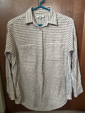 Madewell Striped Button Down Shirt size XS